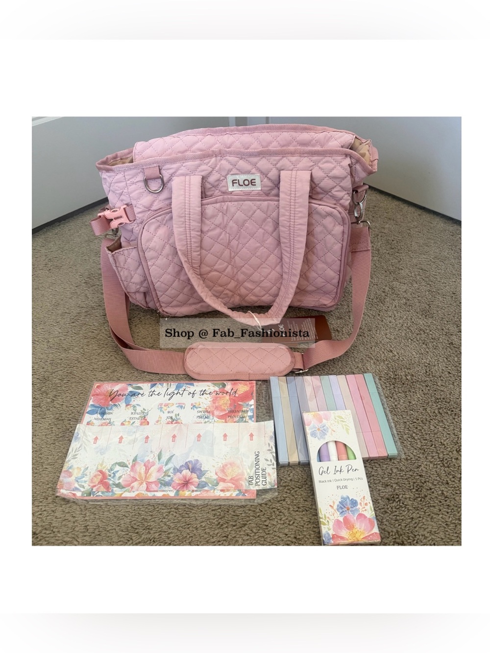 Quilted Pink Women's Shoulder & Crossbody Bag